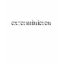 exterminieren t-shirts