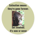 Extinction sticker