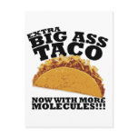 Extra Big Ass Taco Post Cards