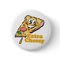 Extra Cheesy pizza slice buttons
