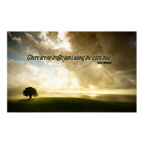 Extra Mile Motivational Poster
