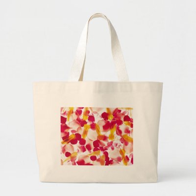 Extra Nice Flower Petals Canvas Bags