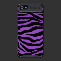 Extra Protection Purple Zebra iPhone Case skinit case