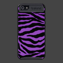 Extra Protection Purple Zebra iPhone Case skinit case