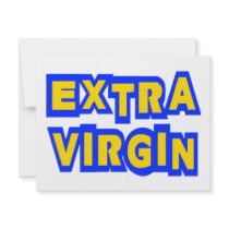 Extra Virgin Custom Announcements