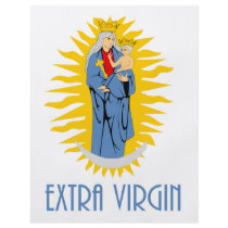 Extra Virgin Mary Madonna Jesus Gift flyers