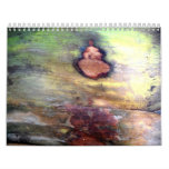 Extracto natural en corteza calendarios de pared
