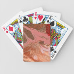 Extracto - pintura - el flujo del universo baraja cartas de poker