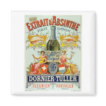 Extrait d'Absinthe Fridge Magnet