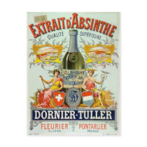 Extrait d'Absinthe Post Cards