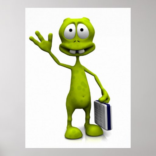 Extranjero de Toon Posters