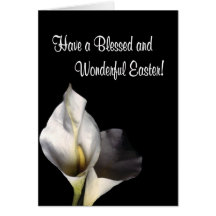 Extraordinary Blessed & Wonderful Easter Greeting Greeting Cards