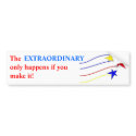 Extraordinary bumper stickers