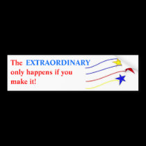 Extraordinary bumper stickers