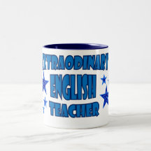 EXTRAORDINARY ENGLISH TEACHER MUG