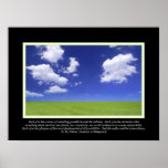 Extraordinary Life Palmer Quote Poster