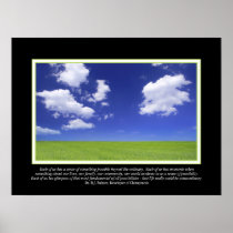 Extraordinary Life Palmer Quote Poster