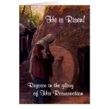 Extraordinary Mary Magdalene at Jesus' Empty Tomb Cards