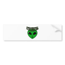 EXTRATERRESTRIAL BUMPER STICKER