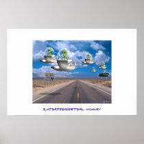 Extraterrestrial Highway Print