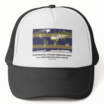 Extratropical Cyclone Formation Areas (Hurricane) Trucker Hat from ... Extratropical Cyclone Formation Areas (Hurricane) Trucker Hat from ...