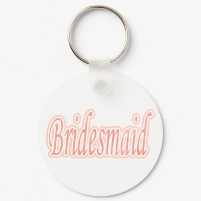 Extravaganza Bridesmaid Key Chains by weddingsareus