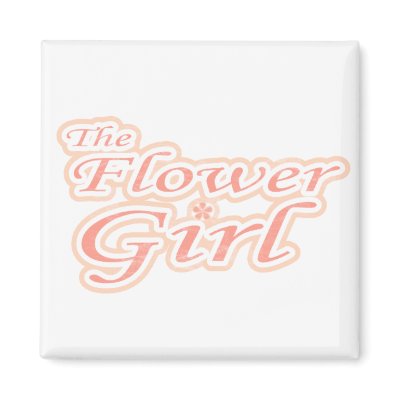 Extravaganza Flower Girl Magnets by weddingsareus