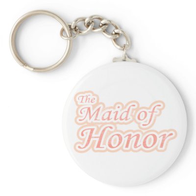 Extravaganza Maid of Honor Keychains