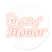 Extravaganza Maid of Honor stickers