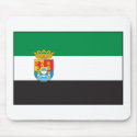Extremadura Flag Mousepad by FlagTshirts Extremadura Flag Mousepad