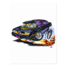 Extreme Bandit Trans Am Postcard