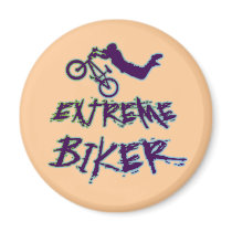 EXTREME BIKER magnets