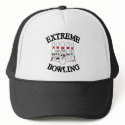 Extreme Bowling hat by sports_tshirts Extreme Bowling hat
