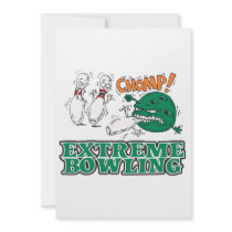 extreme bowling savage ball personalized announcement