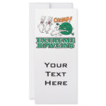 extreme bowling savage ball full color rack card