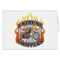 Extreme Choppers cards by cartshirt Extreme Choppers cards