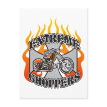Extreme Choppers postcards by cartshirt Extreme Choppers postcards