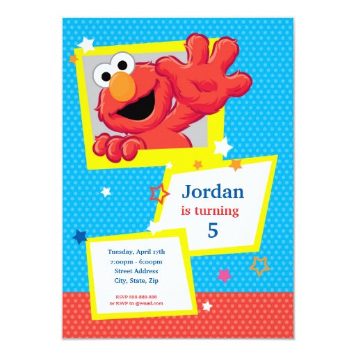Extreme Elmo Birthday Card | Zazzle