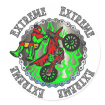 Extreme Green Sticker