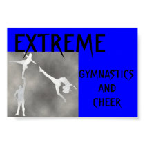 EXTREME GYMNASTICS AND CHEER POSTER posters
