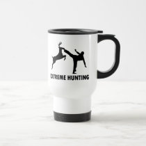 Extreme Hunting Deer Karate Kick Mug