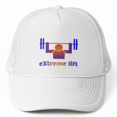 eXtreme lift Trucker Hats by mjpetrucci