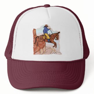 Extreme trail riding mule design on caps and shirts for mule owners and lovers