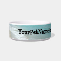 Extreme Relaxation Beach View Cat Water Bowl