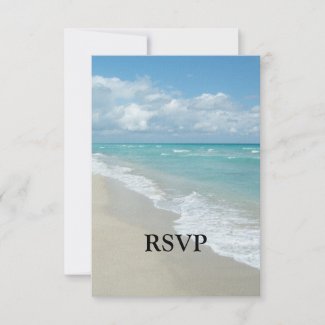 Extreme Relaxation Beach View Personalized Invite