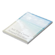 Extreme Relaxation Beach View Note Pad