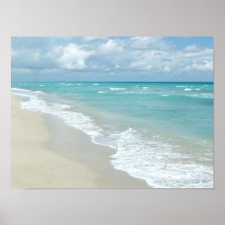 Extreme Relaxation Beach View Poster