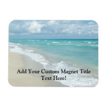 Extreme Relaxation Beach View Vinyl Magnets
