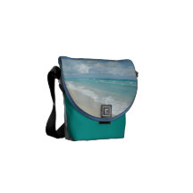 Extreme Relaxation Beach View Shoulder Bag Messenger Bag