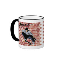 Extreme Skateboarding mug by skategear Extreme Skateboarding mug